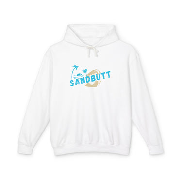 SANDBUTT Beach Vibe Hoodie - Unisex Lightweight Hooded Sweatshirt